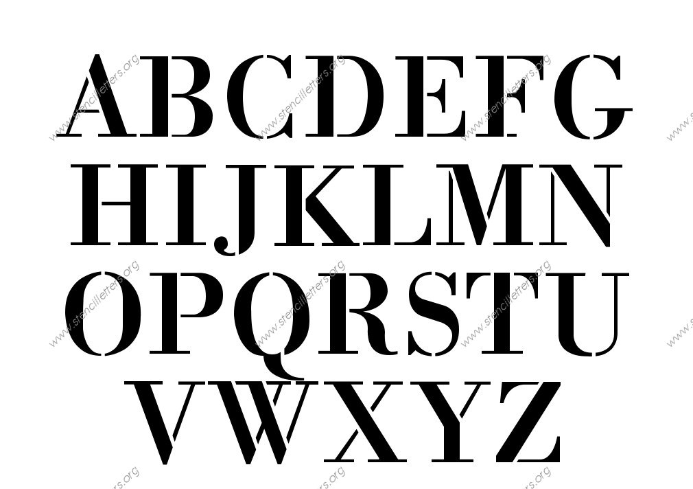 1700s Decorative Custom Made to Order Stencil